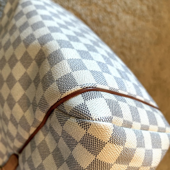 SOLD Bundle Louis Vuitton Damier Azur Totally MM Tote Bag & Matching Wallet - Picture 8 of 16